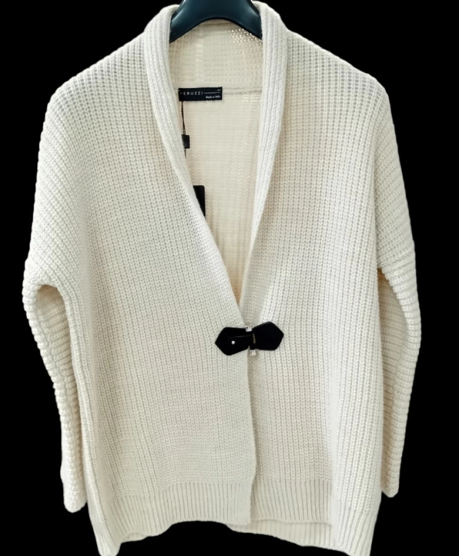 Peruzzi | E&M Stores Peruzzi Knit Cardi Beige