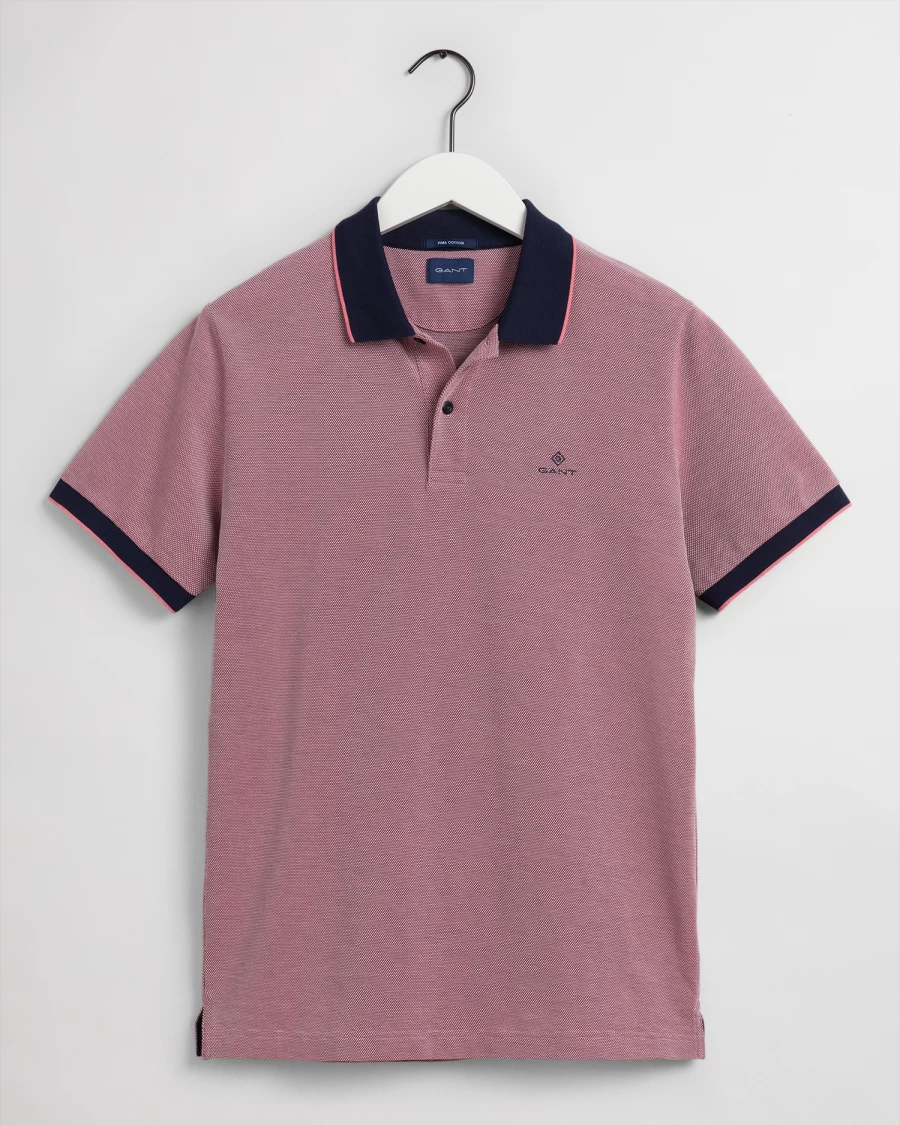 T-Shirts | E&M Stores Gant Oxford Polo Tee Pink